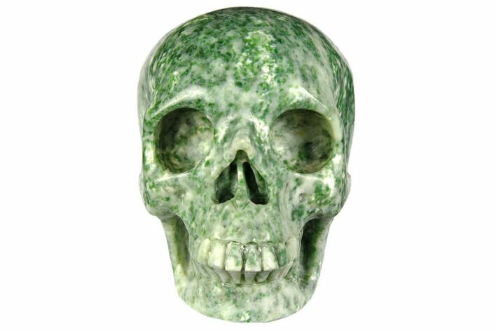 Realistic, Polished Hamine Jasper Skull #151003